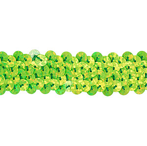 stretch Sequin Trim Lace Vegas