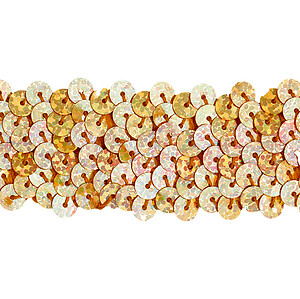 Stretch Sequin Trimming Lace