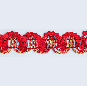 Sequin Trim Aspen