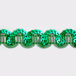 Sequin Trim Aspen