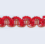Sequin Trim Aspen