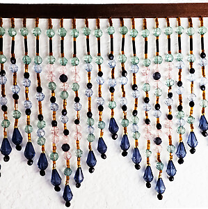 Acrylic Beaded Fringe