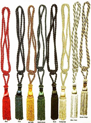 Curtain Tieback Tassels