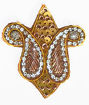 Bullion and Rhinestone Appliques